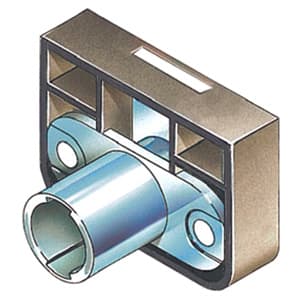 CompX Timberline Deadbolt 280 Series Lock Housing, Horizontal Mount