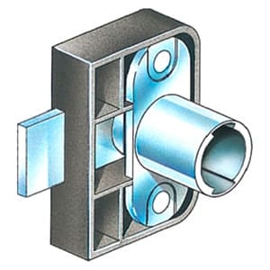 Type 290 Cam Body for Timberline Locks, 13/16" Cam Length, Vertical Mount