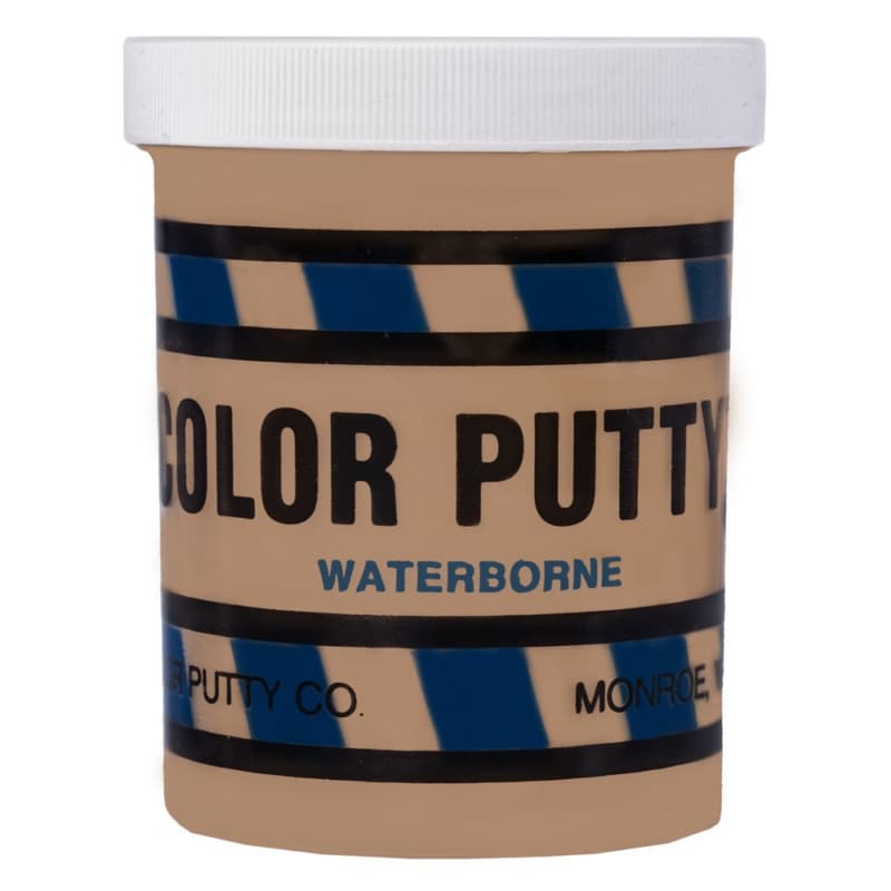 Color Putty Waterborne Wood Filler, 1 lb, 208 Light Oak