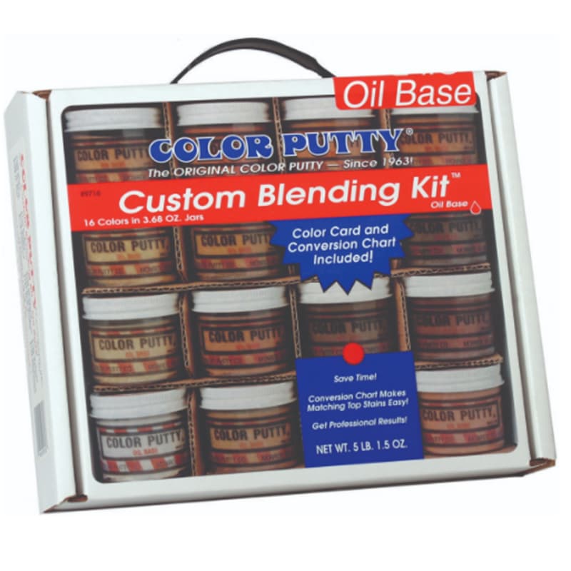 Color Putty Custom Blending Kit, Oil-Based