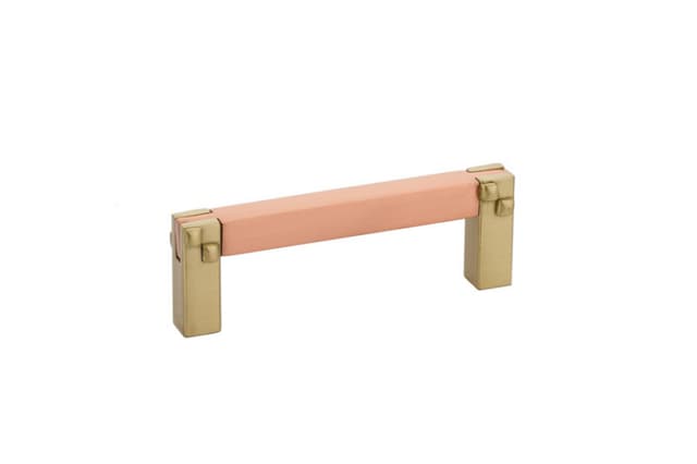 3" Mortise/Tenon Cabinet Pull, Satin Brass