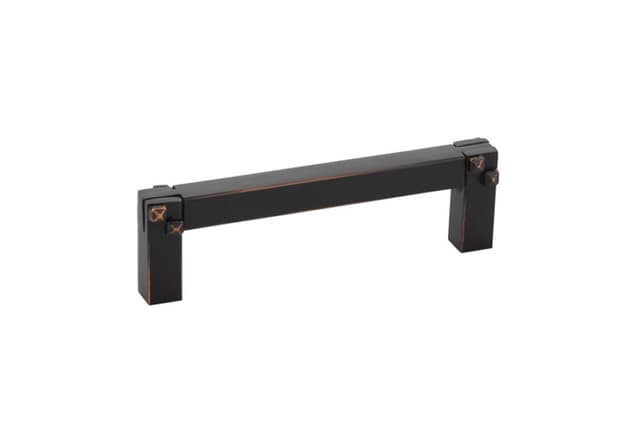 3-1/2" Mortise/Tenon Cabinet Pull, Oil Rubbed Bronze