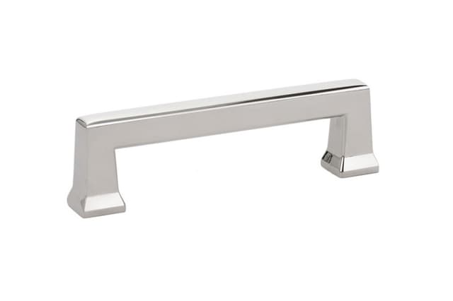 3-1/2" Alexander Cabinet Pull, Polished Nickel