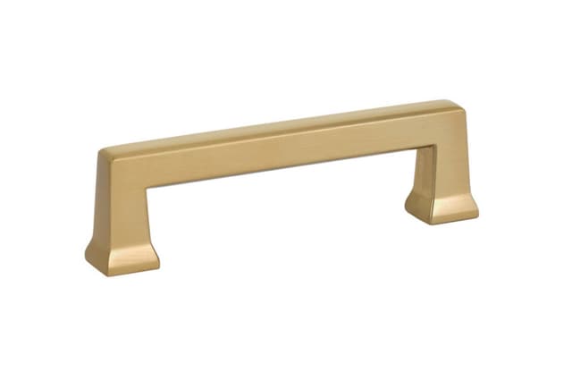 3-1/2" Alexander Cabinet Pull, Satin Brass