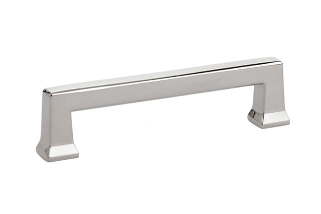 4" Alexander Cabinet Pull, Polished Nickel