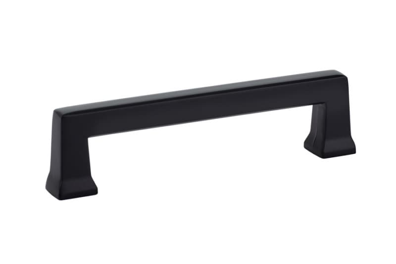 4" Alexander Cabinet Pull, Flat Black