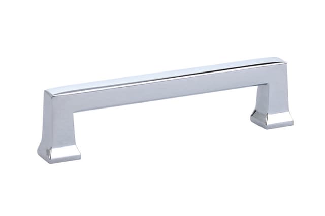 4" Alexander Cabinet Pull, Polished Chrome