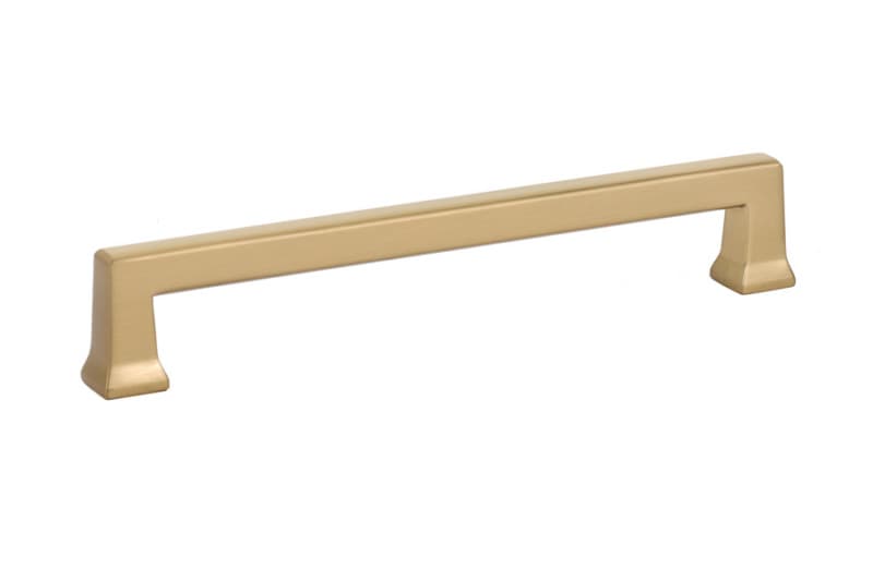6" Alexander Cabinet Pull, Satin Brass