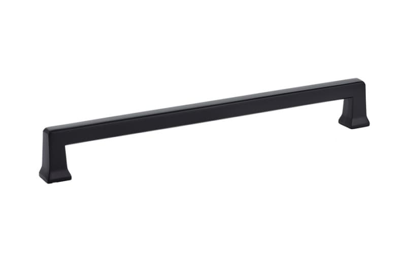 8" Alexander Cabinet Pull, Flat Black