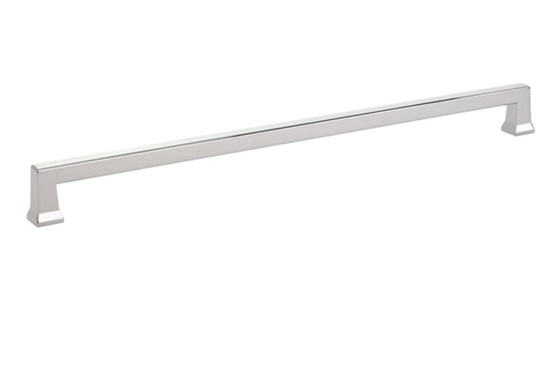 12" Alexander Cabinet Pull, Polished Nickel