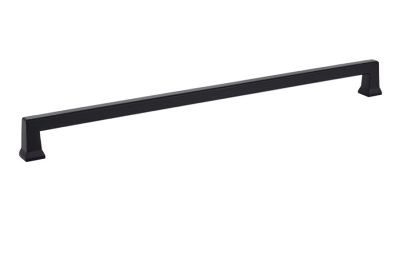 12" Alexander Cabinet Pull, Flat Black
