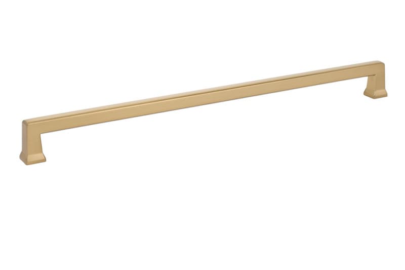 12" Alexander Cabinet Pull, Satin Brass
