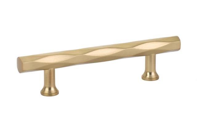 3-1/2" Tribeca Cabinet Pull, Satin Brass