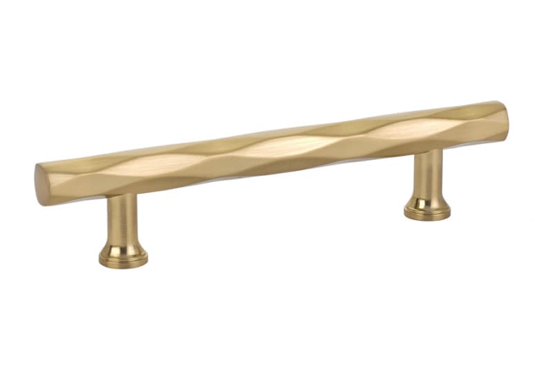 4" Tribeca Cabinet Pull, Satin Brass
