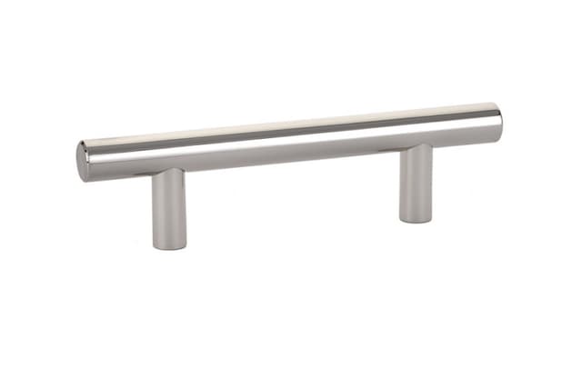 3" Bar Cabinet Pull, Polished Nickel