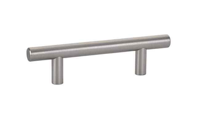 3" Bar Cabinet Pull, Satin Nickel