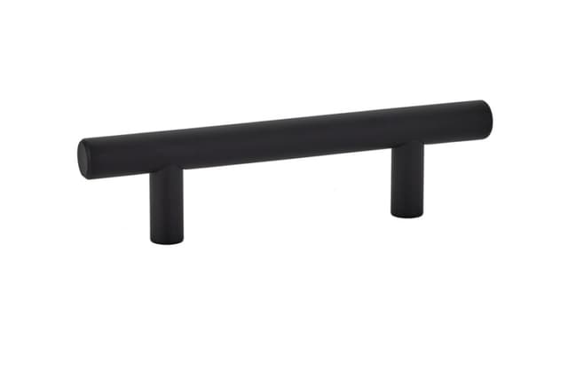 3" Bar Cabinet Pull, Flat Black