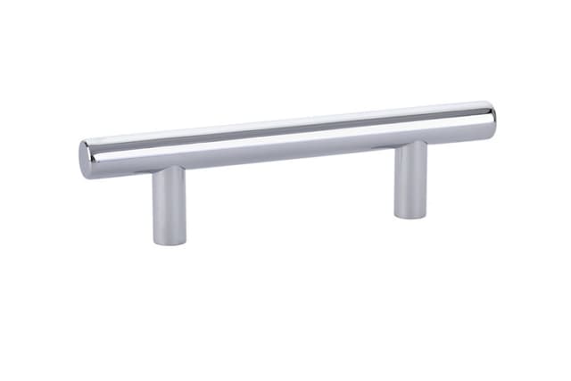3" Bar Cabinet Pull, Polished Chrome