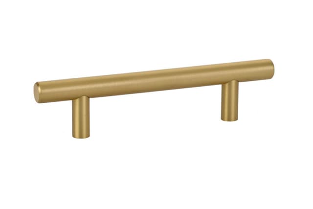 3-1/2" Bar Cabinet Pull, Satin Brass