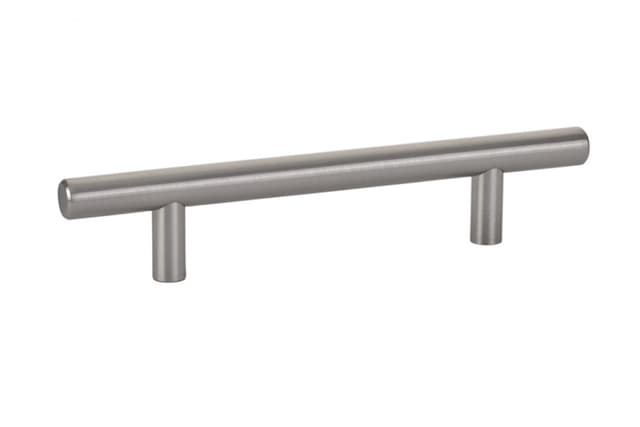 4" Bar Cabinet Pull, Satin Nickel
