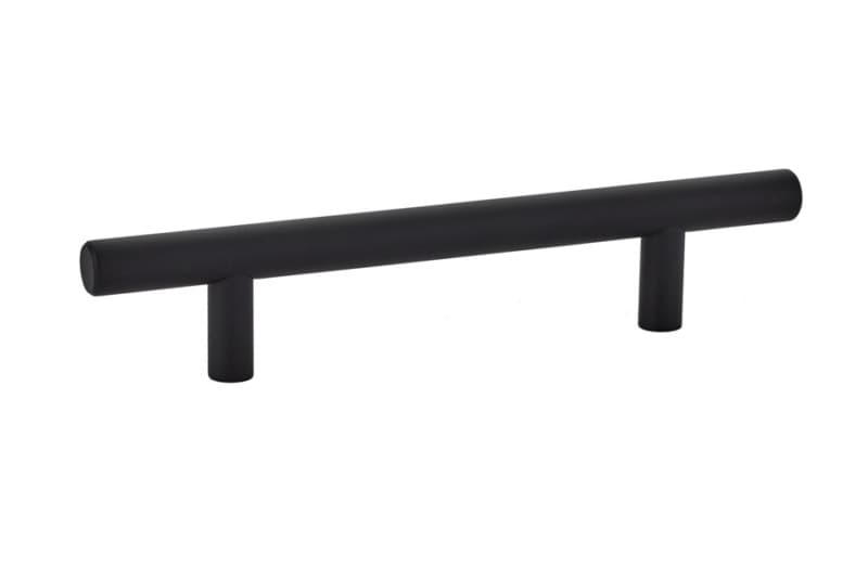 4" Bar Cabinet Pull, Flat Black