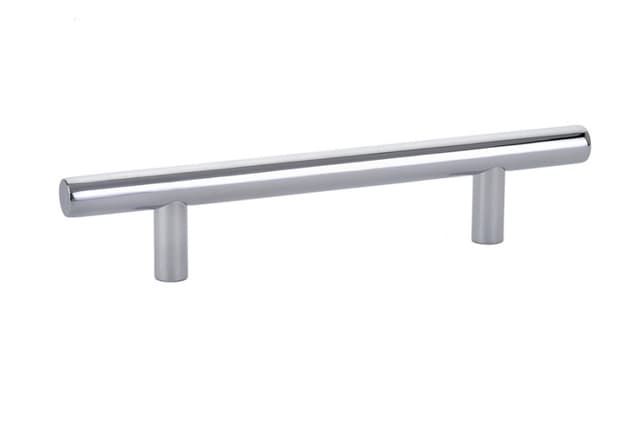 4" Bar Cabinet Pull, Polished Chrome