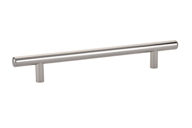 6" Bar Cabinet Pull, Polished Nickel