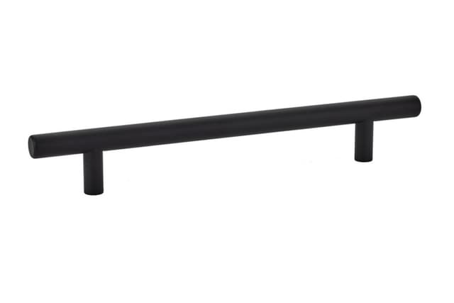 6" Bar Cabinet Pull, Flat Black