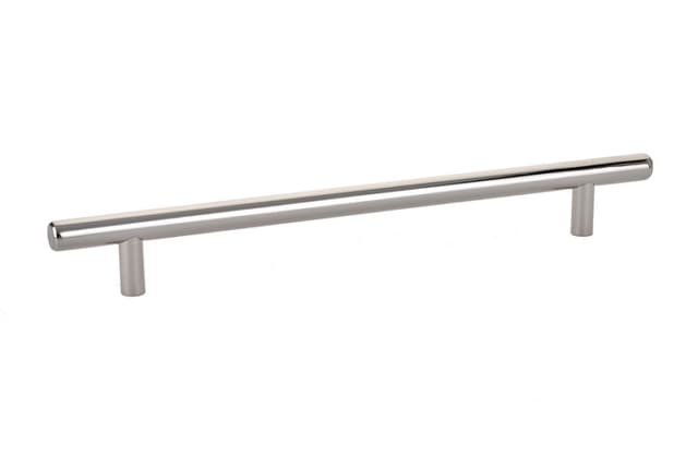 8" Bar Cabinet Pull, Polished Nickel