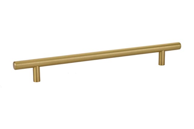 8" Bar Cabinet Pull, Satin Brass