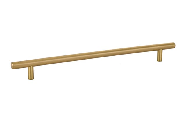 10" Bar Cabinet Pull, Satin Brass