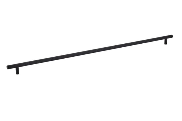24" Bar Cabinet Pull, Flat Black