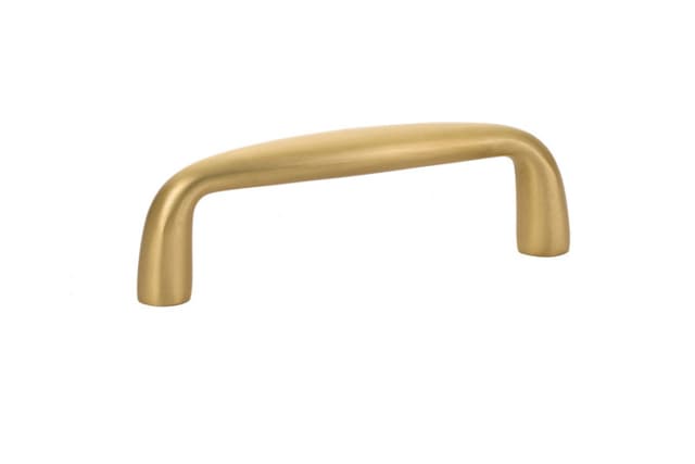 3" Orbit Cabinet Pull, Satin Brass