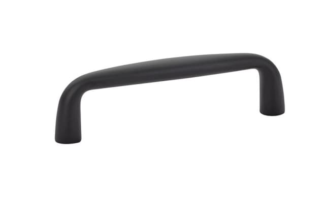 3-1/2" Orbit Cabinet Pull, Flat Black