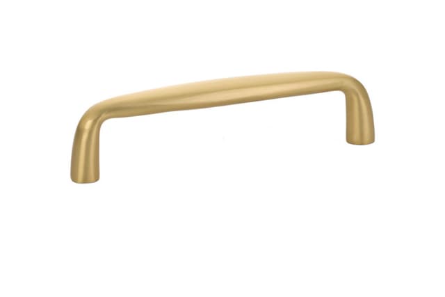 4" Orbit Cabinet Pull, Satin Brass