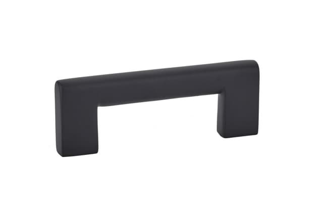 3" Trail Cabinet Pull, Flat Black