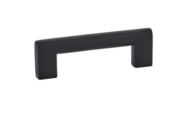 3-1/2" Trail Cabinet Pull, Flat Black