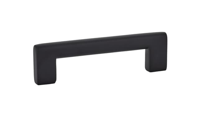 4" Trail Cabinet Pull, Flat Black