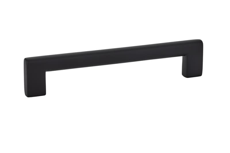 6" Trail Cabinet Pull, Flat Black