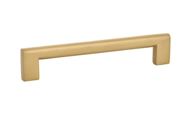 6" Trail Cabinet Pull, Satin Brass