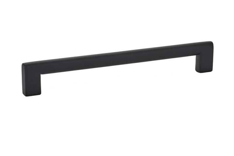 8" Trail Cabinet Pull, Flat Black