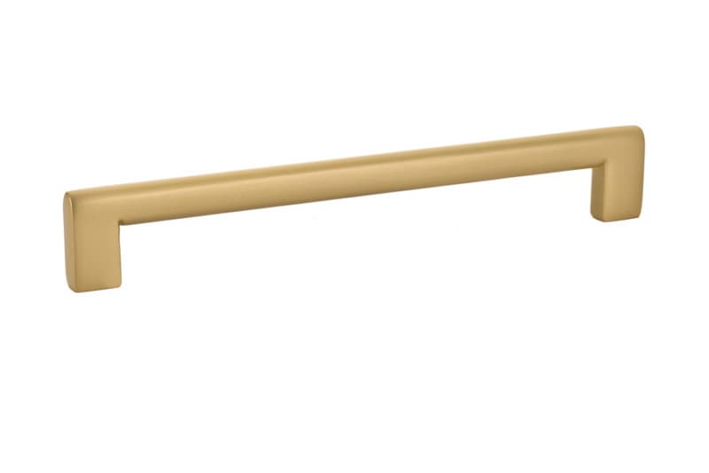 8" Trail Cabinet Pull, Satin Brass