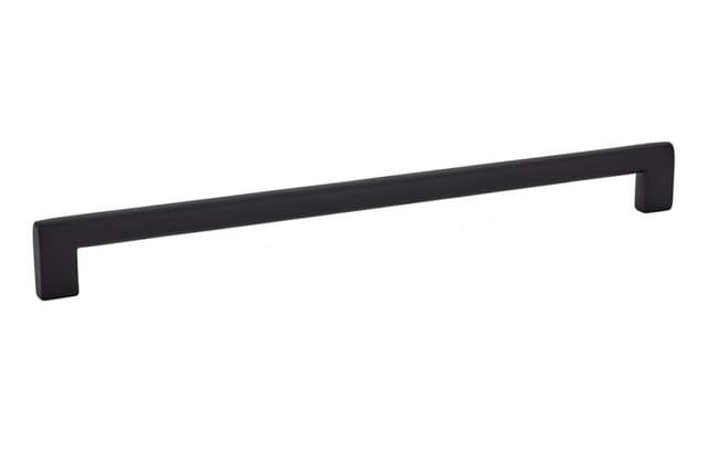 12" Trail Cabinet Pull, Flat Black