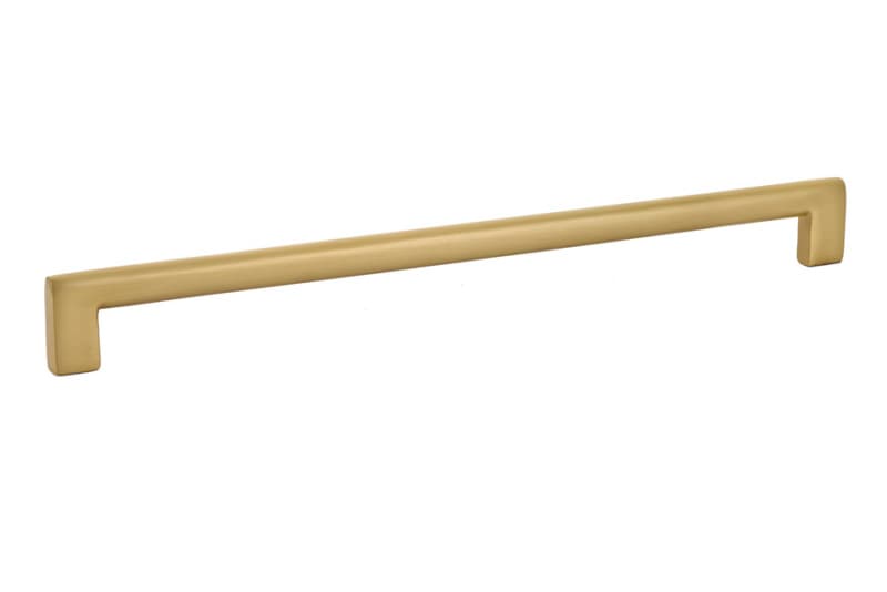 12" Trail Cabinet Pull, Satin Brass