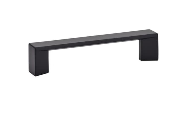 4" Trinity Cabinet Pull, Flat Black