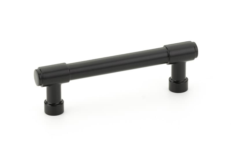3-1/2" Jasper Cabinet Pull, Flat Black