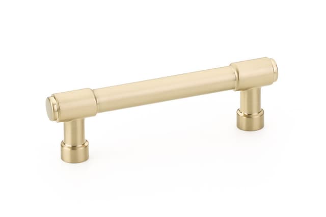 3-1/2" Jasper Cabinet Pull, Satin Brass
