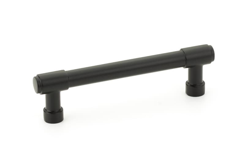 4" Jasper Cabinet Pull, Flat Black