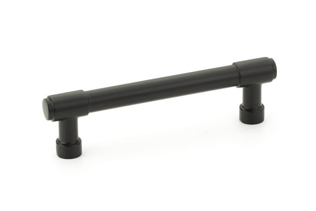4" Jasper Cabinet Pull, Flat Black