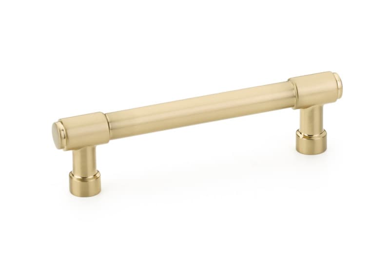 4" Jasper Cabinet Pull, Satin Brass